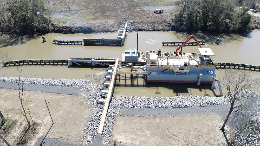 Bayou Teche Flood Control Structure